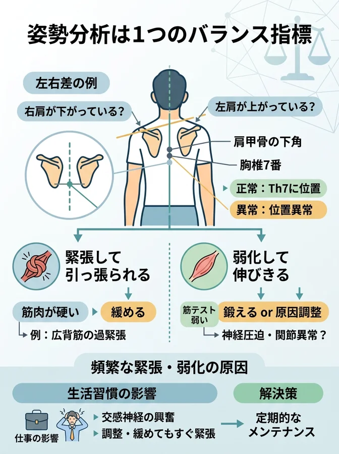 姿勢分析は指標の1つです